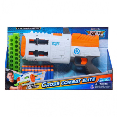 Invento pistole Rychlé střely Cross Combat Elite Foam Launcher