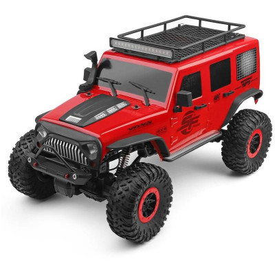 SIVA RC crawler Jeep Wrangler MaXx 4WD 1:10 LED osvětlení 100% RTR