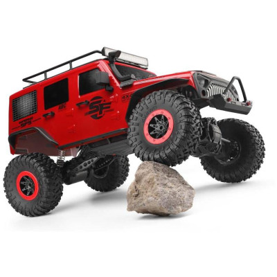 SIVA RC crawler Jeep Wrangler MaXx 4WD 1:10 LED osvětlení 100% RTR