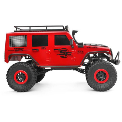 SIVA RC crawler Jeep Wrangler MaXx 4WD 1:10 LED osvětlení 100% RTR