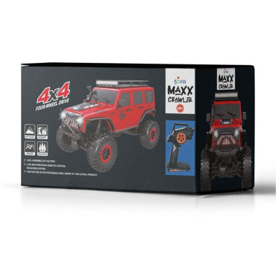 SIVA RC crawler Jeep Wrangler MaXx 4WD 1:10 LED osvětlení 100% RTR