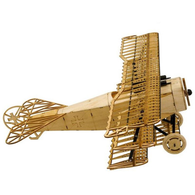 SIVA 3D puzzle Fokker DR1 1:18 laser cut stavebnice 400 mm