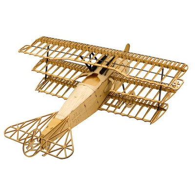 SIVA 3D puzzle Fokker DR1 1:18 laser cut stavebnice 400 mm