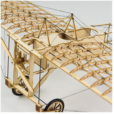 SIVA 3D puzzle Bleriot 1:20 laser cut stavebnice 435 mm