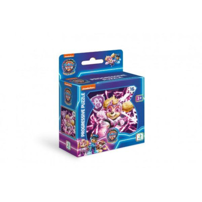 Puzzle Skye Tlapková patrola/Paw Patrol 22x22cm 16 dielikov v krabičke 10x13,5x5cm