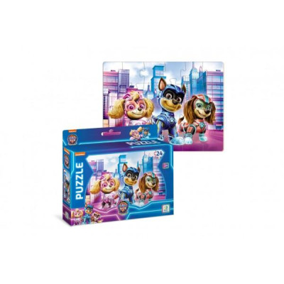 Puzzle Tlapková patrola / Paw Patrol 27x20cm 24 dielikov v krabičke 20x16x3,5cm