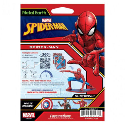 Metal Earth Luxusní ocelové stavebnice - Marvel Spider-Man