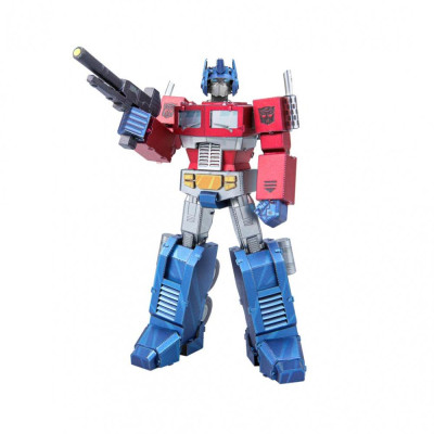 Metal Earth Luxusní ocelové stavebnice Transformers Optimus Prime