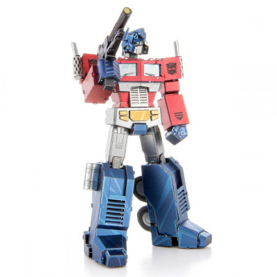 Metal Earth Luxusní ocelové stavebnice Transformers Optimus Prime