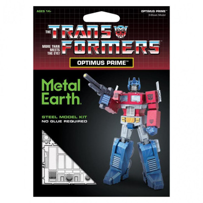 Metal Earth Luxusní ocelové stavebnice Transformers Optimus Prime