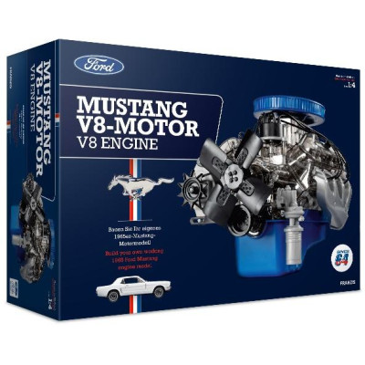 Franzis maketová stavebnice závodního motoru  Ford Mustang V8 v měřítku 1:4