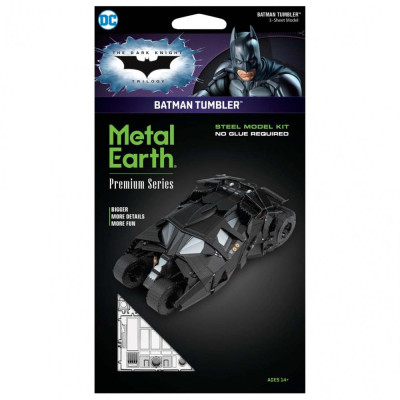 Metal Earth Luxusní ocelová stavebnice Batman Tumbler