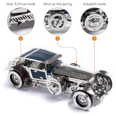 Time for Machine luxusní ocelová stavebnice Roadster