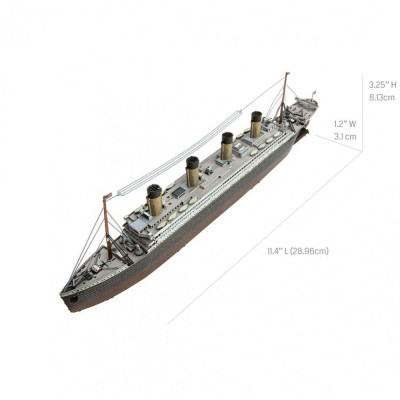 Metal Earth Luxusní ocelová stavebnice Titanic