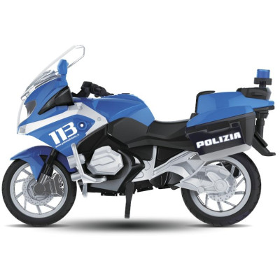 RE.EL Toys motocykl Polizia 1:20 se světly a zvuky