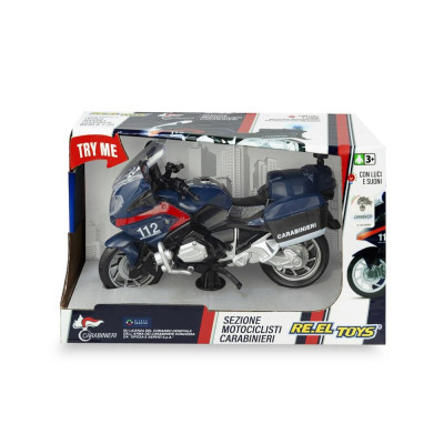 RE.EL Toys motocykl Carabinieri 1:20 se světly a zvuky