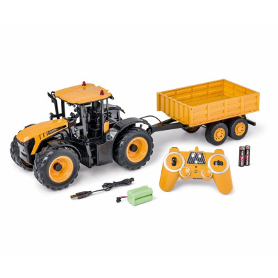 Carson RC traktor JCB Fastrac 4200 se sklápěcím vozíkem, 2.4G, 100% RTR sada