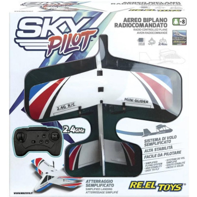 Reel Toys RC letadlo Sky Pilot  Aero 2,4 GHz bílé