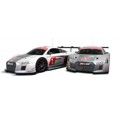 RE.EL Toys Autodráha Audi R8 LMS GT3 1:43 3 metry, 3 sestavy