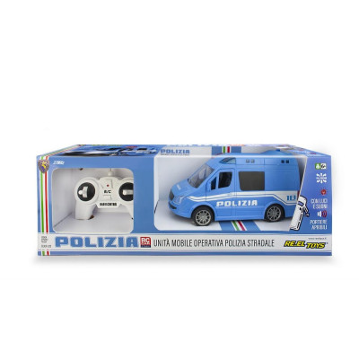 RE.EL Toys RC auto mobilní policejní jednotka Polizia 1:20 27MHz RTR