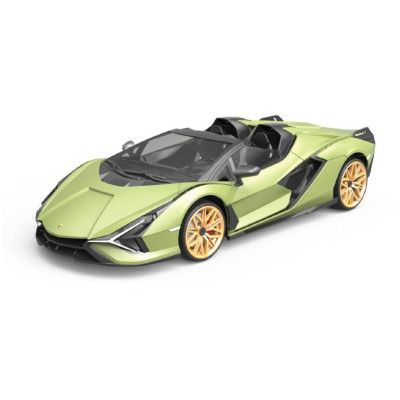 RE.EL Toys RC auto Lamborghini Sian 1:12 zelená metalíza, proporcionální RTR LED 2,4GHz