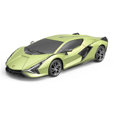 RE.EL Toys RC auto Lamborghini Sian 1:24 olivově zelená metalíza, LED světla