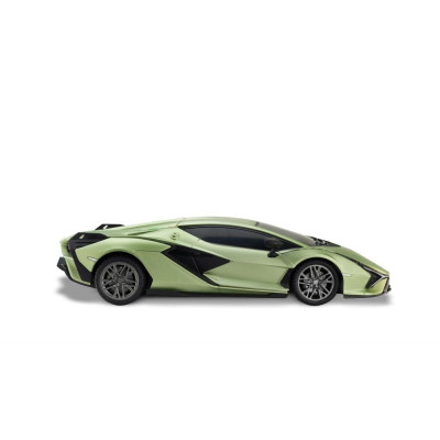 RE.EL Toys RC auto Lamborghini Sian 1:24 olivově zelená metalíza, LED světla