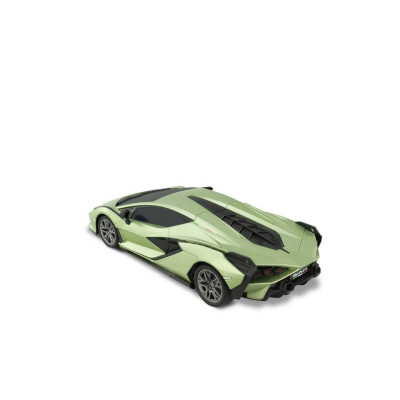 RE.EL Toys RC auto Lamborghini Sian 1:24 olivově zelená metalíza, LED světla