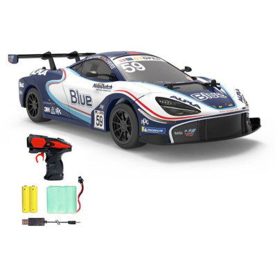 Siva RC auto MC Laren 720S GT3 1:24 2,4GHz 100% RTR modrá