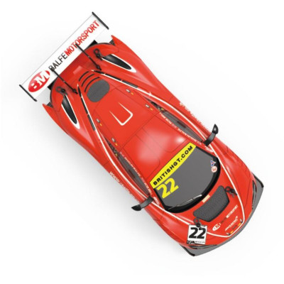 Siva RC auto MC Laren 720S GT3 1:24 2,4GHz 100% RTR červený