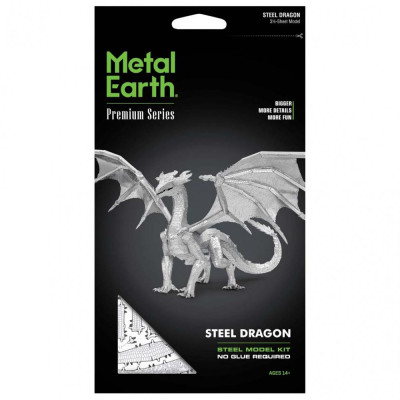 Metal Earth Luxusní ocelová stavebnice Dragon