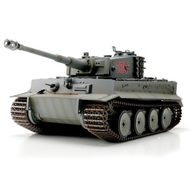 Torro RC tank German Tiger I IR 1:16 šedý 2,4 Ghz RTR, proporcionální