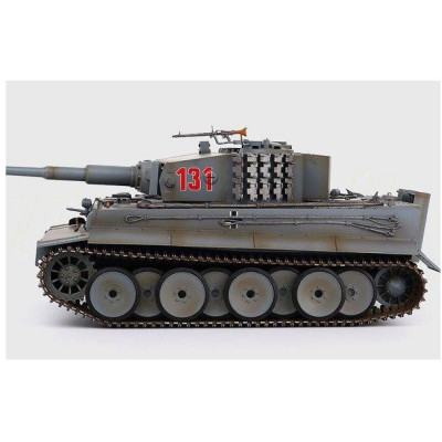 Torro RC tank German Tiger I IR 1:16 šedý 2,4 Ghz RTR, proporcionální