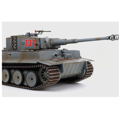 Torro RC tank German Tiger I IR 1:16 šedý 2,4 Ghz RTR, proporcionální