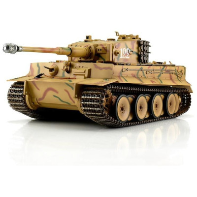 Torro RC tank German Tiger I IR 1:16 letní kamufláž 2,4 Ghz RTR, proporcionální