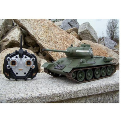 Torro RC tank T34/85 IR 1:16 zelený, RTR, proporcionální