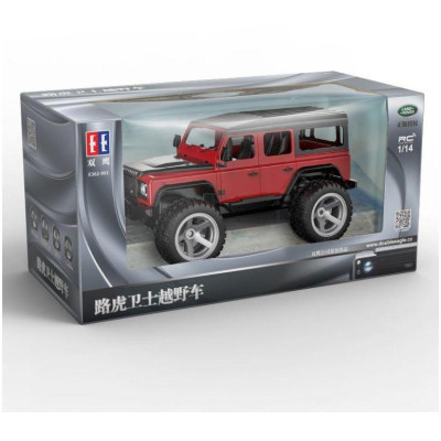 DoubleE RC Jeep Land Rover Defender RTR červený