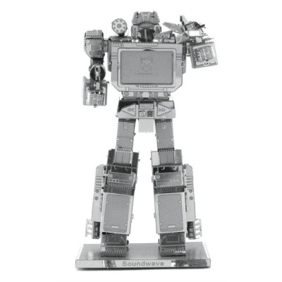 Metal Earth Luxusní ocelová stavebnice Transformers Soundwave