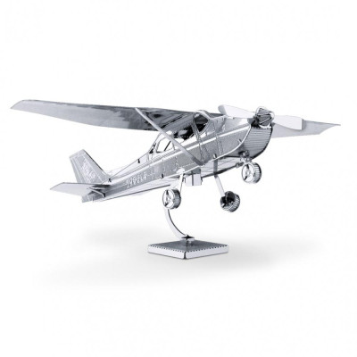 Metal Earth Luxusní ocelová stavebnice Cessna 172