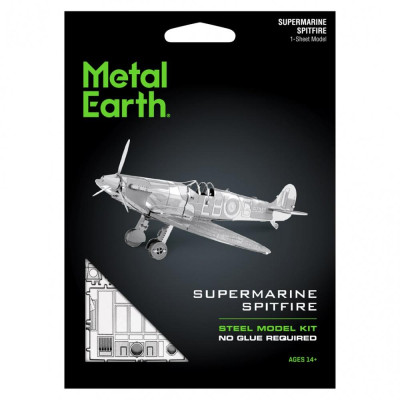 Metal Earth Luxusní ocelová stavebnice WWII Supermarine Spitfire