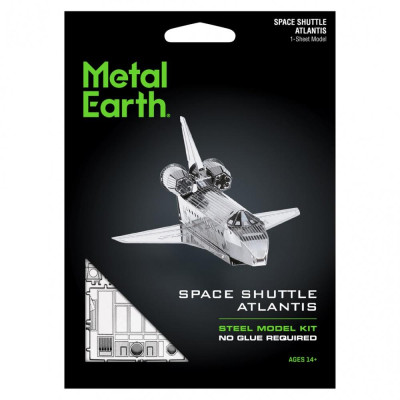 Metal Earth Luxusní ocelová stavebnice Raketoplán Atlantis