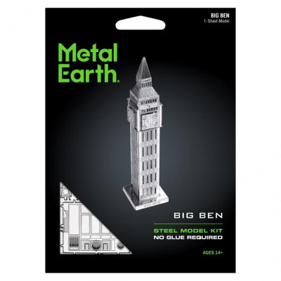 Metal Earth Luxusní ocelová stavebnice Big Ben Tower