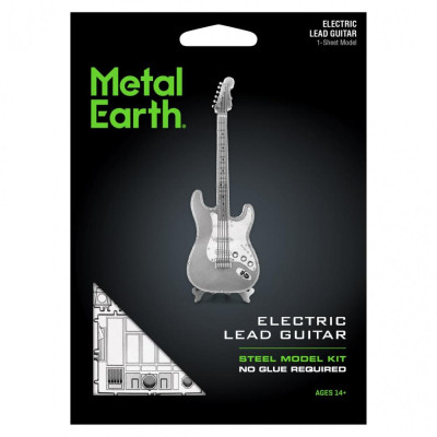 Metal Earth Luxusní ocelová stavebnice Elektrická sólová kytara