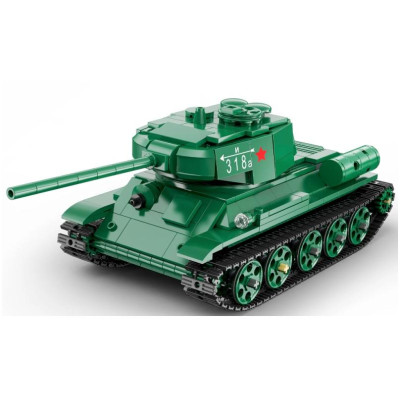 CaDA RC stavebnice RC Tank T-34 722 dílků