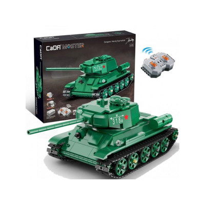 CaDA RC stavebnice RC Tank T-34 722 dílků