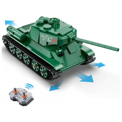 CaDA RC stavebnice RC Tank T-34 722 dílků