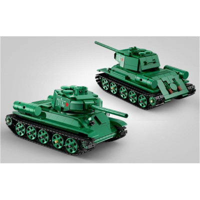 CaDA RC stavebnice RC Tank T-34 722 dílků