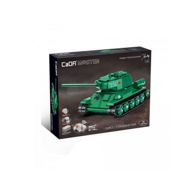 CaDA RC stavebnice RC Tank T-34 722 dílků