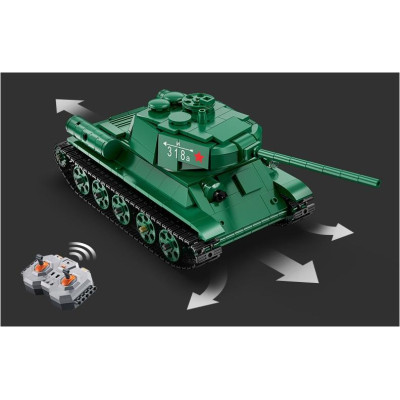 CaDA RC stavebnice RC Tank T-34 722 dílků