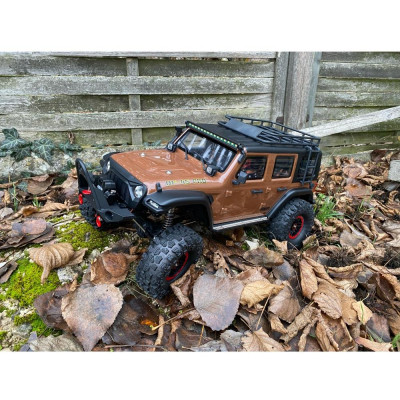 DF models RC auto  DF-4S Crawler Pro 1:10 hnědý